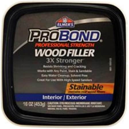 Elmers Elmers Products P9891 Probond Wood Filler Stainable; Pint 7662893